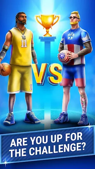 3pt Contest: Basketball Games [МОД Все открыто] APK Android Screenshot 1