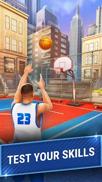 3pt Contest: Basketball Games [МОД Все открыто] APK Android Screenshot 4