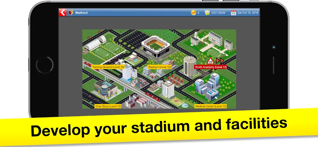 Soccer Tycoon: Football Game [МОД Все открыто] APK Android Screenshot 2