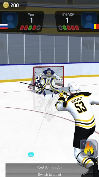 Hockey Game Stars 3D (Хоккей Гейм Старс 3D) [МОД Все открыто] APK Android Screenshot 4