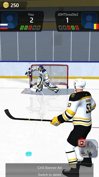 Hockey Game Stars 3D (Хоккей Гейм Старс 3D) [МОД Все открыто] APK Android Screenshot 5