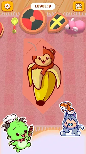 Paper Fold: Paper Puzzle 3D (Пейпер Фолд) [МОД Много денег] APK Android Screenshot 3