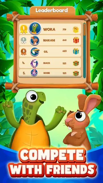 Marble Woka Woka: Jungle Blast [МОД Бесконечные монеты] APK Android Screenshot 4