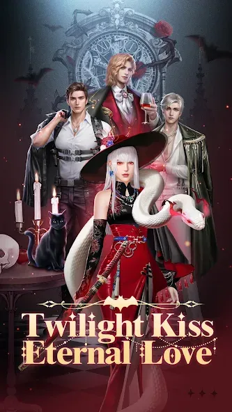 Twilight Kiss: Eternal Love (Вампир Хантер) [МОД Много денег] APK Android Screenshot 1