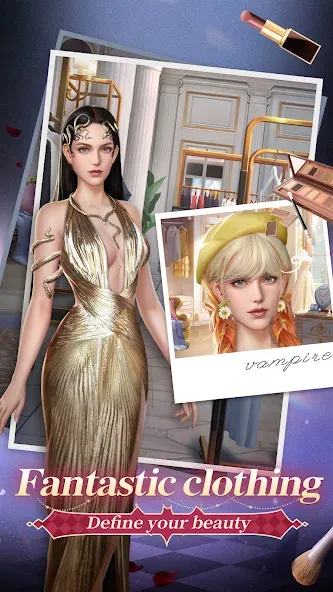 Twilight Kiss: Eternal Love (Вампир Хантер) [МОД Много денег] APK Android Screenshot 3