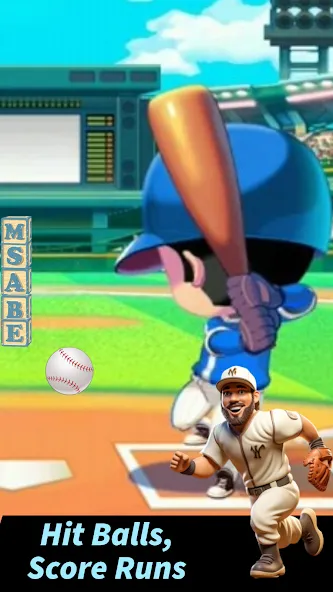 Baseball Letter Strike Homerun [МОД Mega Pack] APK Android Screenshot 1