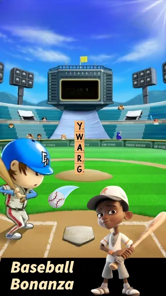 Baseball Letter Strike Homerun [МОД Mega Pack] APK Android Screenshot 4