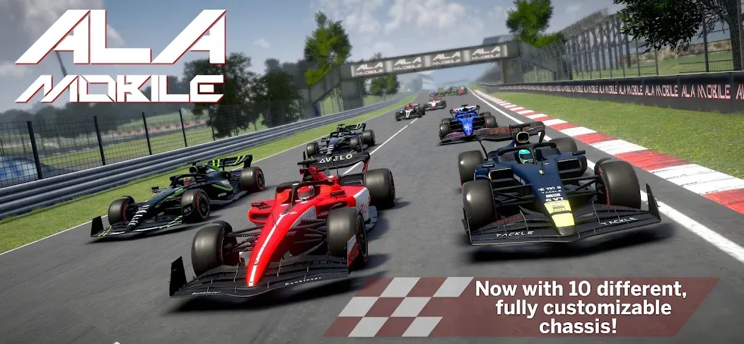 Ala Mobile GP - Formula racing (Ала Мобайл Гран При) [МОД Unlocked] APK Android Screenshot 1