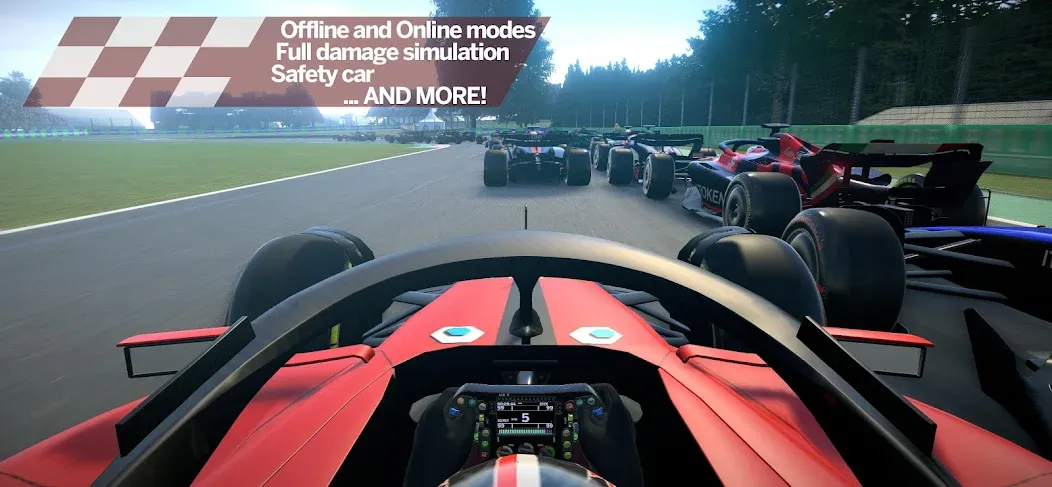 Ala Mobile GP - Formula racing (Ала Мобайл Гран При) [МОД Unlocked] APK Android Screenshot 2