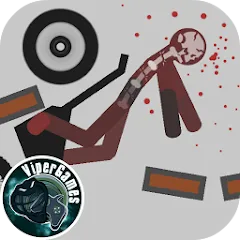 Stickman Dismounting (тикман Дисмаунтинг) [МОД Много денег] APK Android