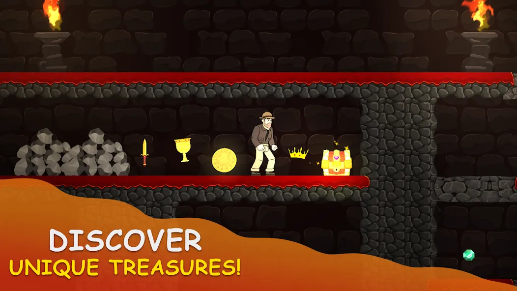 Volcano Escape (Вулканическое бегство) [МОД Mega Pack] APK Android Screenshot 3