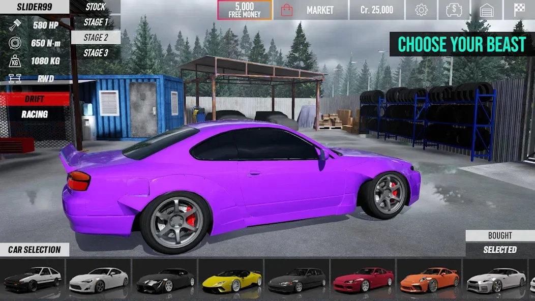 The Touge (Зе Тоуге) [МОД Premium] APK Android Screenshot 1