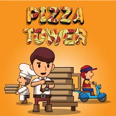 Pizza Tower: Idle Tycoon (Пицца Тауэр) [МОД Все открыто] APK Android