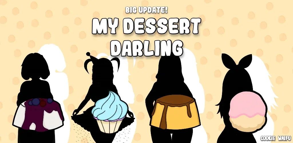 Cookie Waifu: Dessert Darling (Куки Вайфу) [МОД Mega Pack] APK Android Screenshot 1