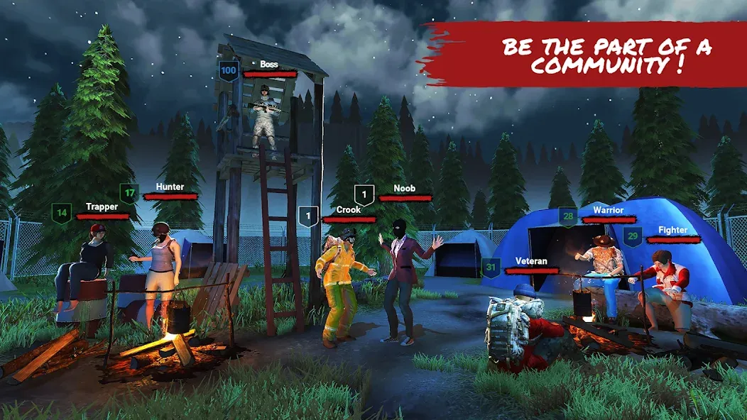 Horror Forest 3 open-world RPG (ХФ3) [МОД Много денег] APK Android Screenshot 4