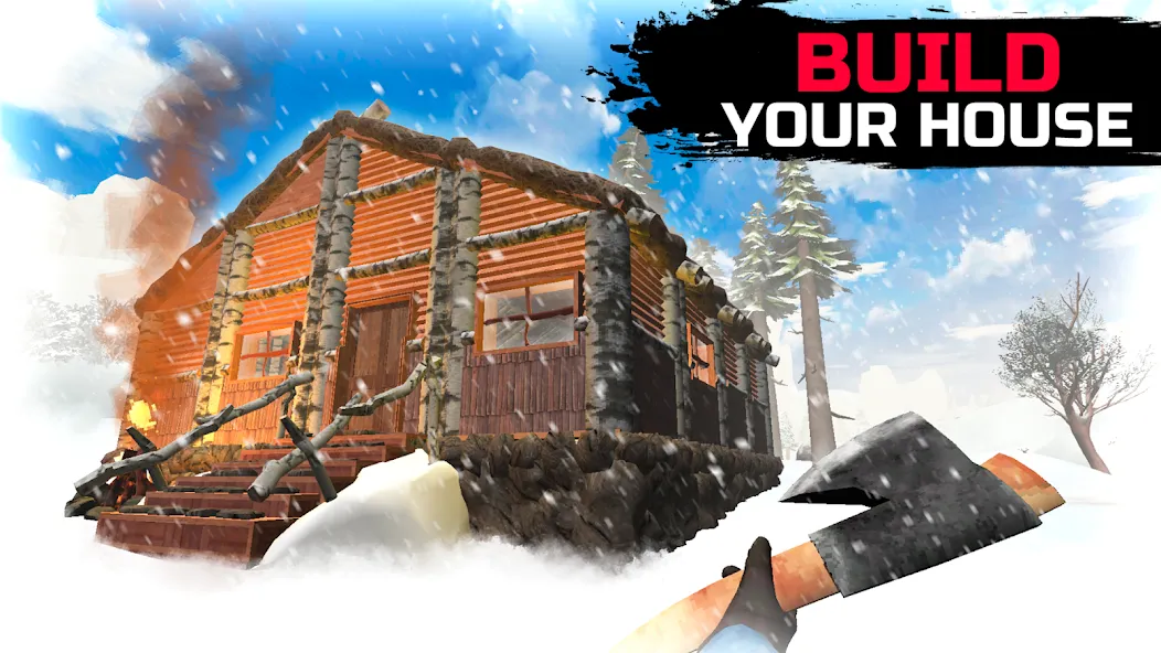 WinterCraft: Survival Forest (ВинтерКрафт) [МОД Premium] APK Android Screenshot 1