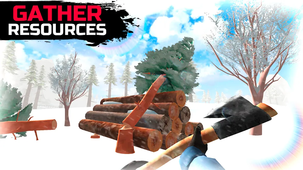 WinterCraft: Survival Forest (ВинтерКрафт) [МОД Premium] APK Android Screenshot 4