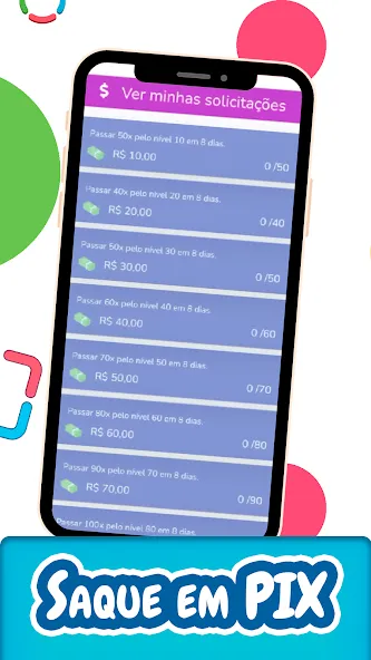 Pix Color - Jogue e Ganhe (Пикс Колор) [МОД Много денег] APK Android Screenshot 2