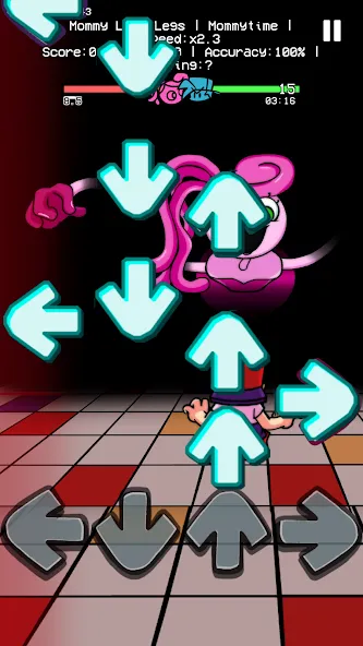 Funk Playtime Music Adventure (Сик Кул Дельтаруне БФ Мод) [МОД Бесконечные монеты] APK Android Screenshot 2