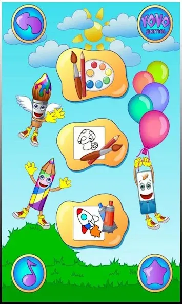 Coloring pages [МОД Много денег] APK Android Screenshot 5