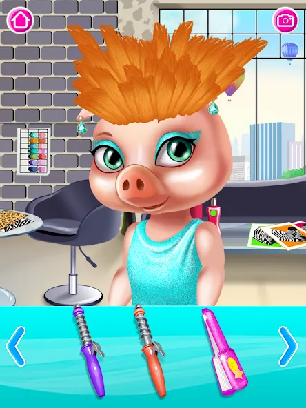 Beauty salon: hair salon [МОД Mega Pack] APK Android Screenshot 3