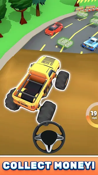 Monster Truck Rampage (Монстр Трак Рэмпейдж) [МОД Бесконечные монеты] APK Android Screenshot 5