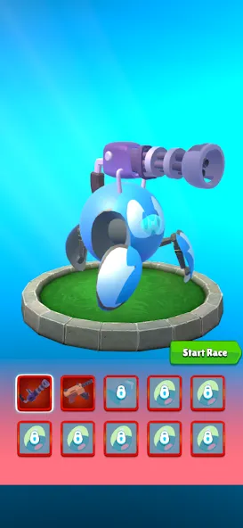 Pocket Robot Runner (Покет Робот Раннер) [МОД Все открыто] APK Android Screenshot 2