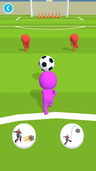 Soccer Runner (Сокер Раннер) [МОД Все открыто] APK Android Screenshot 1