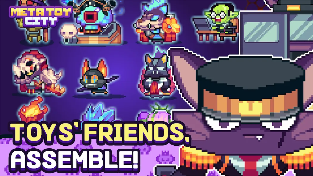 HeroZ & ToyZ : Meta Toy City [МОД Unlocked] APK Android Screenshot 3