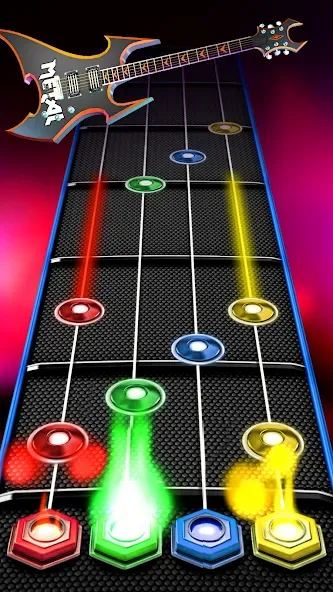 Guitar Band: Rock Battle (Гитарная группа) [МОД Бесконечные монеты] APK Android Screenshot 1