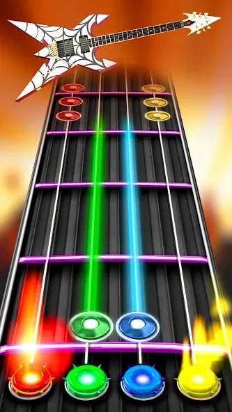 Guitar Band: Rock Battle (Гитарная группа) [МОД Бесконечные монеты] APK Android Screenshot 3