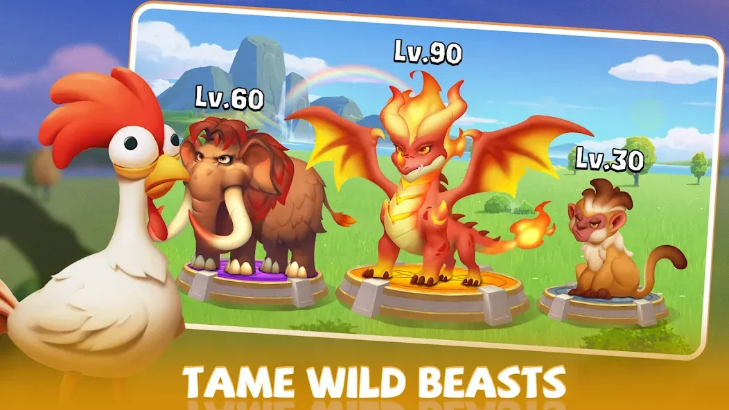 Fun Town USA (Кингдом Клаш) [МОД Все открыто] APK Android Screenshot 3