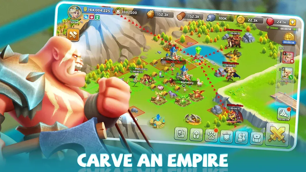 Fun Town USA (Кингдом Клаш) [МОД Все открыто] APK Android Screenshot 4