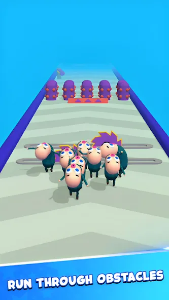 Merge Master: Monster Run 3D (Мердж мастер) [МОД Mega Pack] APK Android Screenshot 2