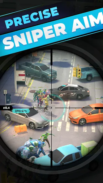 Zombie Horde: Heroes FPS & RPG (Зомби Хорда) [МОД Mega Pack] APK Android Screenshot 2