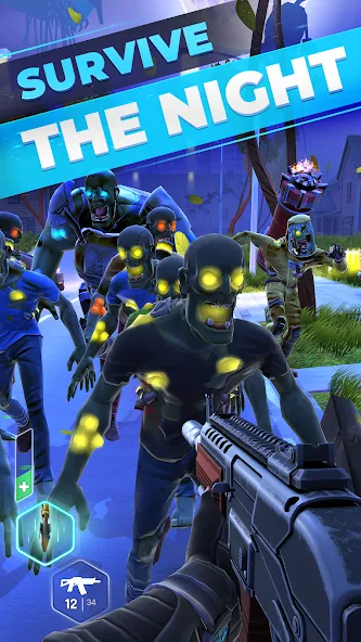 Zombie Horde: Heroes FPS & RPG (Зомби Хорда) [МОД Mega Pack] APK Android Screenshot 4