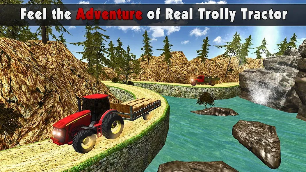 Rural Farming - Tractor games [МОД Бесконечные монеты] APK Android Screenshot 1