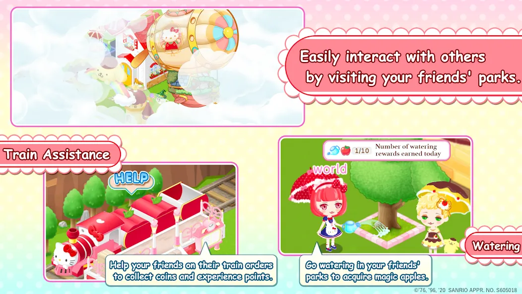 HelloKittyWorld2 Sanrio Kawaii (ХеллоуКиттиВорлд2 Санрио Каваии) [МОД Все открыто] APK Android Screenshot 5