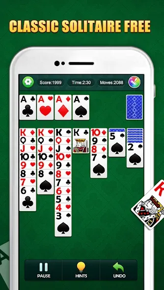 Solitaire Puzzle : Card Jigsaw (Солитер головоломка) [МОД Меню] APK Android Screenshot 1