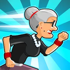 Angry Gran Run - Running Game (Энгри Гран Ран) [МОД Mega Pack] APK Android