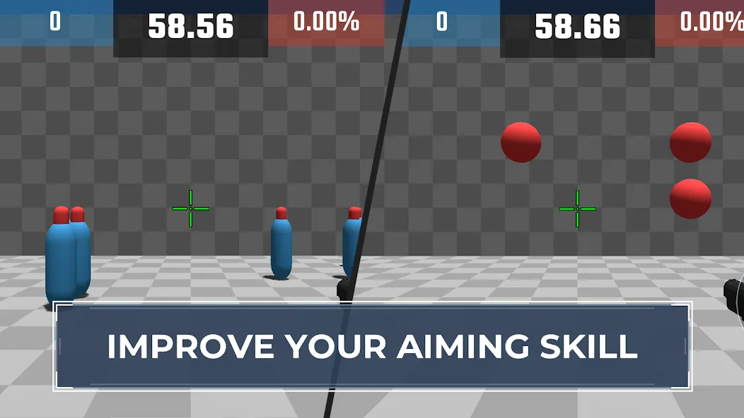 Aim Champ : FPS Aim Trainer (Эйм Чемп) [МОД Бесконечные монеты] APK Android Screenshot 1