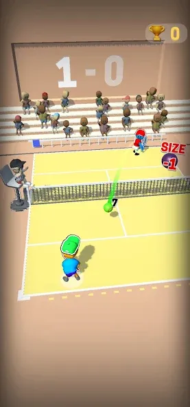 Deuce Hit! (Tennis) [МОД Бесконечные монеты] APK Android Screenshot 3