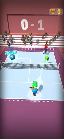 Deuce Hit! (Tennis) [МОД Бесконечные монеты] APK Android Screenshot 5