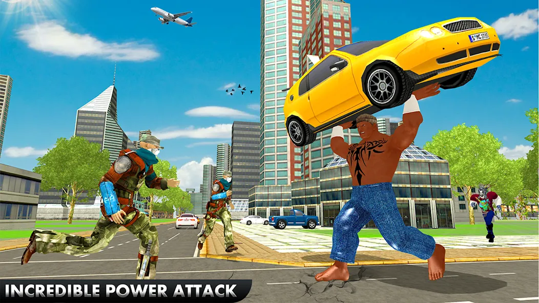 Black Monster Hero City Battle [МОД Меню] APK Android Screenshot 3
