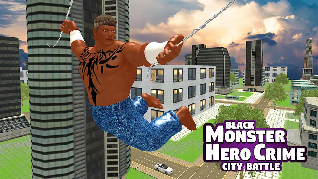 Black Monster Hero City Battle [МОД Меню] APK Android Screenshot 4
