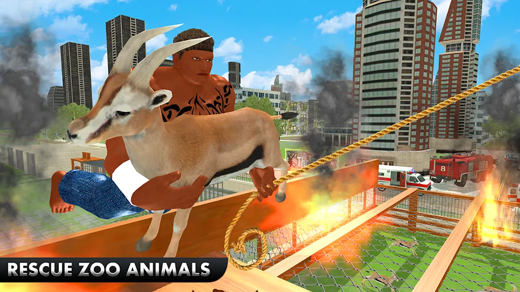 Black Monster Hero City Battle [МОД Меню] APK Android Screenshot 5