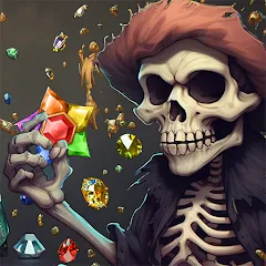 Jewels Ghost Ship: jewel games (Джуэлз Гост Шип) [МОД Меню] APK Android