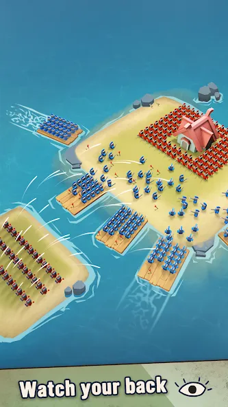 Island War (Айсланд Уор) [МОД Mega Pack] APK Android Screenshot 1