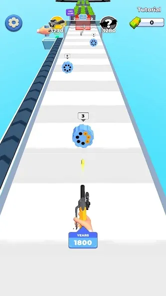 Weapon Craft Run (Уипон Крафт Ран) [МОД Бесконечные монеты] APK Android Screenshot 1