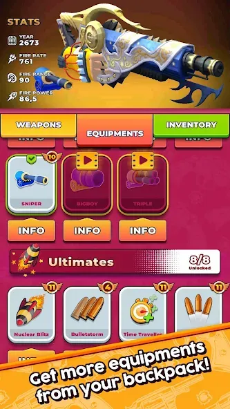 Weapon Craft Run (Уипон Крафт Ран) [МОД Бесконечные монеты] APK Android Screenshot 3